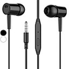 Litbest écouteur universel 3, 5 mm basse intra-auriculaire écouteurs stéréo casque filaire pour téléphone portable écouteurs stéréo bluetooth écouteurs de musique