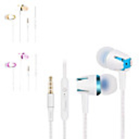 Litbest écouteur universel 3, 5 mm basse intra-auriculaire écouteurs stéréo casque filaire pour téléphone portable écouteurs stéréo bluetooth écouteurs de musique
