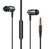 Litbest écouteur universel 3, 5 mm basse intra-auriculaire écouteurs stéréo casque filaire pour téléphone portable écouteurs stéréo bluetooth écouteurs de musique