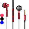 Litbest écouteur universel 3, 5 mm basse intra-auriculaire écouteurs stéréo casque filaire pour téléphone portable écouteurs stéréo bluetooth écouteurs de musique
