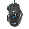 LITBest Flying bat USB filaire Gaming Mouse Lumière RVB 3200 dpi 4 niveaux de DPI réglables 7 pcs Clés