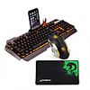 LITBest G3 USB filaire Souris clavier combo Dégradé de Couleur / Rétro-éclairé Clavier de jeu Lumineux Gaming Mouse / souris ergonomique 2400 dpi