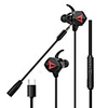 Litbest G901 Écouteurs de jeu intra-auriculaires Type-C Écouteurs filaires 3, 5 mm avec microphone Super Bass pour téléphone portable Casque iPod Écouteur mains libres