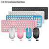 LITBest GKM520 Sans fil 2, 4 GHz Souris clavier combo Articles de bureau clavier de bureau Pavé numérique office de la souris 1000 dpi