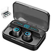 LITBest GL1038 Casque TWS True Wireless Bluetooth5.0 Stereo Avec Microphone Avec contrôle du volume Avec boîte de recharge Couplage automatique Sport Fitness