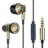 Litbest h1 6 unité de pilote dynamique écouteurs filaires stéréo écouteurs HD écouteurs de basse casque de jeu de sport avec microphone