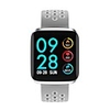 LITBest L2 Hommes femmes Bracelet à puce Android iOS Bluetooth Imperméable Ecran Tactile Moniteur de Fréquence Cardiaque Mesure de la pression sanguine Sportif ECG PPG Chronomètre Podomètre Rappel