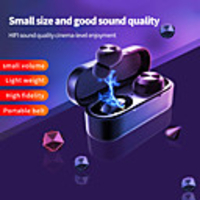 Litbest lx_m31 écouteurs sans fil tws casque bluetooth5.0 avec microphone avec boîtier de chargement pour le divertissement de voyage