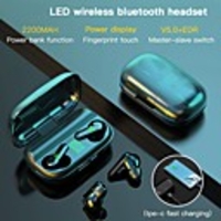 litbest lx_xt01 écouteurs bluetooth contrôle tactile boîte de charge 2200 mah casque sans fil les écouteurs sport étanches avec microphone