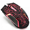 Litbest rechargeable souris de craquage souris optique sans fil 2.4ghz souris de jeu de respiration