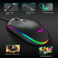 LITBest S900 USB filaire Souris de jeu / souris ergonomique 1600 dpi 3 niveaux de DPI réglables 4 pcs Clés miniinthebox