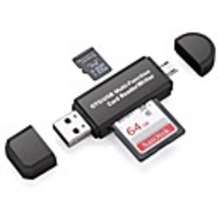 LITBest SD / SDHC / SDXC / MicroSD / MicroSDHC / MicroSDXC / TF USB 2.0 Lecteur de cartes Mobile Android / iMac