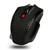 LITBest T11 Sans fil 2.4G Gaming Mouse Eclairage LED 4 niveaux de DPI réglables Clés 4 touches programmables
