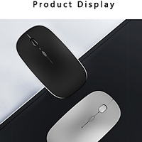 LITBest WM101 Bluetooth sans fil4.0 souris silencieuse / souris de charge Eclairage LED 3 niveaux de DPI réglables Clés 2 touches programmables