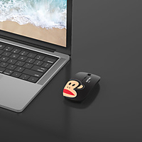 LITBest WM102 Bluetooth sans fil office de la souris Eclairage LED 3 niveaux de DPI réglables Clés 2 touches programmables
