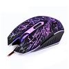 Litbest x5 souris de jeu optique usb filaire souris de bureau rétroéclairé multicolore 800/1200/1600/2400 dpi 4 niveaux de dpi réglables 6 touches PC miniinthebox