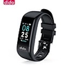 LITBest Y1 Hommes femmes Bracelet à puce Android iOS Bluetooth Imperméable Ecran Tactile Moniteur de Fréquence Cardiaque Mesure de la pression sanguine Sportif ECG PPG Podomètre Rappel d
