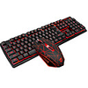 LITBest ZunX USB filaire Souris clavier combo Dégradé de Couleur / Rétro-éclairé / Résistant aux déversements Clavier de jeu / clavier ergonomique Lumineux Gaming Mouse / souris ergonomique 1600 dpi