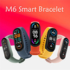 m6 smartwatch pour android ios ip67 niveau étanche moniteur de fréquence cardiaque étanche mesure de la pression artérielle miniinthebox