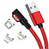 Micro USB / Eclairage / Type-C Adaptateur de câble USB Tout-en-un / Tressé Câble Pour Macbook / iPad / Samsung 100 cm Pour Aluminium / Nylon