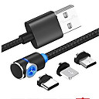 Micro USB / Eclairage / Type-C Adaptateur de câble USB Tressé / Plaqué or Câble Pour Macbook / iPad / Samsung 100 cm Pour Aluminium / Nylon