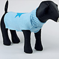 Mignon Motif Étoile chandail chaud pour Animaux Chiens (couleurs assorties,  tailles)