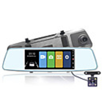 MK-A6 DVR de voiture 170 Degrés Grand angle 10 pouce Dash Cam avec Vision nocturne / Enregistrement en Boucle / ADAS Enregistreur de voiture