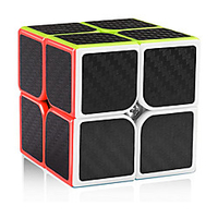 moyu fibre de carbone 2x2 vitesse cube 2x2x2 cube magique puzzle jouets pour enfants miniinthebox