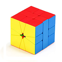 moyu square-1 speed cube cubing class meilong square one cube magique sans autocollant miniinthebox