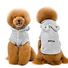 naladoo pet chat chiot pull à capuche mignon ours oreille hoodies chien manteau par temps froid