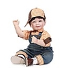 NPKCOLLECTION 24 pouce NPK DOLL Poupées Reborn Bébés Garçon Poupée Reborn Toddler Cadeau Fabrication à la main Implantation artificielle Yeux bleus Tissu Membres en silicone 3/4 et corps rempli de