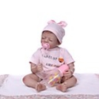 NPKCOLLECTION Poupées Reborn Bébés Fille 22 pouce Vinyle - réaliste Cadeau Fabrication à la main Pour enfants Unisexe Jouet Cadeau