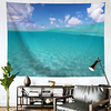 océan mur tapisserie art décor couverture rideau suspendu maison chambre salon décoration polyester miniinthebox