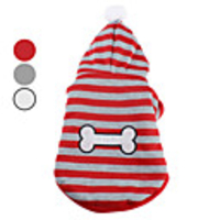 osseuse allocation manteau à capuche chaud pour les chiens (XS-XL,  coloris assortis)