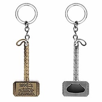 ouvre-bouteille marteau et gant infini ouvre-bouteille créatif porte-clés 2 pièces (marteau samll) miniinthebox