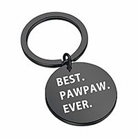 pawpaw giftpop pop porte-clés grand-père porte-clés grand-père cadeau meilleur papa jamais cadeau papa cadeau fête des pères (meilleur porte-clés pawpaw noir)