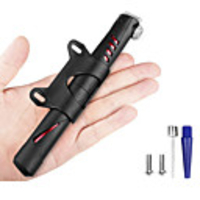 Pompes à vélo Support Inclus Matériaux Légers Pratique Pour Vélo de Route Vélo tout terrain / VTT Vélo pliant Cyclotourisme Vélo à Pignon Fixe Cyclisme ABS PC Alliage Rouge Dorée Bleu
