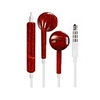 Prise audio 3, 5 mm Peinture Bois Motif Grain-auriculaires avec mircrophone pour iPhone 5/5S/5C et autres (110cm)
