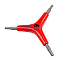 PROMEND Clé de vélo Ajustable Stabilité Durable Pour Vélo de Route Vélo tout terrain / VTT Vélo pliant Cyclotourisme Vélo à Pignon Fixe Cyclisme Acier Rouge 1 pcs