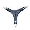 PROMEND Outils de vélo Ajustable Stabilité Durable Pour Vélo de Route Vélo tout terrain / VTT Vélo pliant Cyclotourisme Vélo à Pignon Fixe Cyclisme Acier Noir 1 pcs