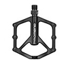 PROMEND Pédales VTT Pédale Plateforme Roulement scellé Antidérapant Durable 3 Roulement Cr-Mo pour Cyclisme Vélo de Route Vélo tout terrain / VTT Motocross Noir