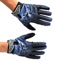 qepae cyclisme antidérapage doigts bleu noir gecko gants de modèle