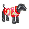 Rayures de classique chandail de modèle avec glands à capuche pour Animaux Chiens (Assorted Sizes)