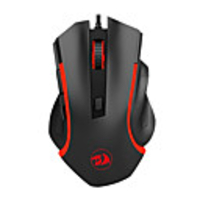 REDRAGON M606 USB filaire Optique Gaming Mouse Eclairage LED 3200 dpi 4 niveaux de DPI réglables 6 pcs Clés