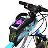 ROCKBROS Sac de téléphone portable Sac Cadre Velo 5.8/6.0 pouce Ecran tactile Etanche Trou de casque Cyclisme pour iPhone X iPhone XR iPhone XS Bleu Rouge Vert Vélo de Route Vélo tout terrain / VTT