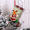sac cadeau bas de noël pour femme chic et moderne noël plaid fournitures de fête de noël bleu vert kaki automne hiver miniinthebox