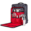 sac de barman kit de barman de voyage sac à dos avec compartiments rembourrés pour shaker à vin et à cocktail,  sac de transport portable pour ensemble d