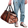 Sac de bois de chauffage extérieur fournitures de camping grande capacité sac de rangement de bois de chauffage portable sac fourre-tout en toile sac de bûche miniinthebox