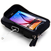 Sac de téléphone portable 5.5 pouce Cyclisme pour Noir Noir et rouge Gris fumée Vélo Cyclisme