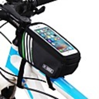 Sac de téléphone portable Top Tube Sac 5.7 pouce Ecran tactile Cyclisme pour iPhone 8/7/6S/6 iPhone X Samsung Galaxy S8 / Note 8 Bleu Noir Rouge Cyclisme / Vélo / iPhone XR / iPhone XS / Zip étanche